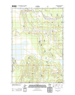 Federal Dam Minnesota Historical topographic map, 1:24000 scale, 7.5 X 7.5 Minute, Year 2013
