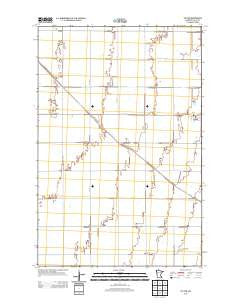 Felton Minnesota Historical topographic map, 1:24000 scale, 7.5 X 7.5 Minute, Year 2013