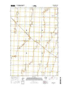 Felton Minnesota Current topographic map, 1:24000 scale, 7.5 X 7.5 Minute, Year 2016