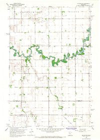 Felton NW Minnesota Historical topographic map, 1:24000 scale, 7.5 X 7.5 Minute, Year 1966