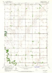 Felton SW Minnesota Historical topographic map, 1:24000 scale, 7.5 X 7.5 Minute, Year 1966