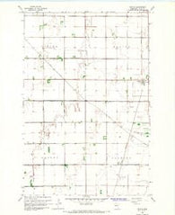 Felton Minnesota Historical topographic map, 1:24000 scale, 7.5 X 7.5 Minute, Year 1966