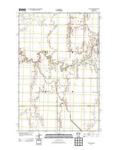 Felton NW Minnesota Historical topographic map, 1:24000 scale, 7.5 X 7.5 Minute, Year 2013