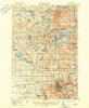 Fergus Falls Minnesota Historical topographic map, 1:62500 scale, 15 X 15 Minute, Year 1913