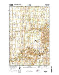 Fertile Minnesota Current topographic map, 1:24000 scale, 7.5 X 7.5 Minute, Year 2016