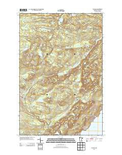 Finland Minnesota Historical topographic map, 1:24000 scale, 7.5 X 7.5 Minute, Year 2013