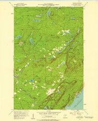 Finland Minnesota Historical topographic map, 1:24000 scale, 7.5 X 7.5 Minute, Year 1956