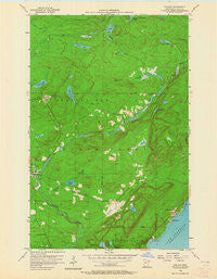Finland Minnesota Historical topographic map, 1:24000 scale, 7.5 X 7.5 Minute, Year 1956
