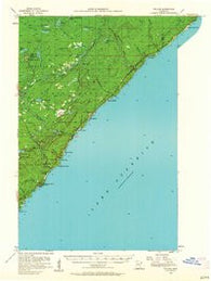 Finland Minnesota Historical topographic map, 1:62500 scale, 15 X 15 Minute, Year 1956