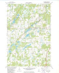 Finlayson Minnesota Historical topographic map, 1:24000 scale, 7.5 X 7.5 Minute, Year 1981
