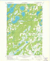 First Crow Wing Lake Minnesota Historical topographic map, 1:24000 scale, 7.5 X 7.5 Minute, Year 1970