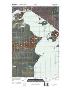 Flag Island Minnesota Historical topographic map, 1:24000 scale, 7.5 X 7.5 Minute, Year 2011