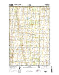 Flaming Minnesota Current topographic map, 1:24000 scale, 7.5 X 7.5 Minute, Year 2016
