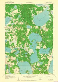 Flat Lake Minnesota Historical topographic map, 1:24000 scale, 7.5 X 7.5 Minute, Year 1959