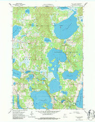 Flat Lake Minnesota Historical topographic map, 1:24000 scale, 7.5 X 7.5 Minute, Year 1959