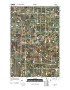 Flensburg Minnesota Historical topographic map, 1:24000 scale, 7.5 X 7.5 Minute, Year 2010