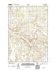Flensburg Minnesota Historical topographic map, 1:24000 scale, 7.5 X 7.5 Minute, Year 2013