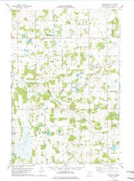 Flensburg Minnesota Historical topographic map, 1:24000 scale, 7.5 X 7.5 Minute, Year 1978