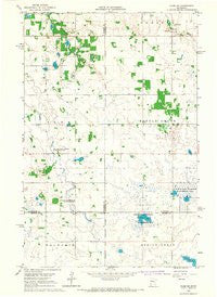 Flom NE Minnesota Historical topographic map, 1:24000 scale, 7.5 X 7.5 Minute, Year 1966