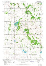Flom Minnesota Historical topographic map, 1:24000 scale, 7.5 X 7.5 Minute, Year 1966