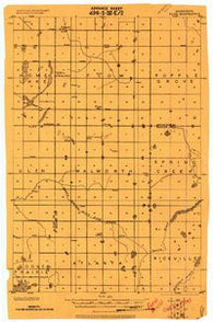 Flom Minnesota Historical topographic map, 1:62500 scale, 15 X 15 Minute, Year 1918