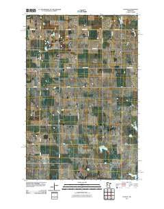 Flom NE Minnesota Historical topographic map, 1:24000 scale, 7.5 X 7.5 Minute, Year 2011