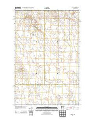 Flom NE Minnesota Historical topographic map, 1:24000 scale, 7.5 X 7.5 Minute, Year 2013