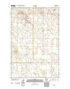 Flom NE Minnesota Historical topographic map, 1:24000 scale, 7.5 X 7.5 Minute, Year 2013
