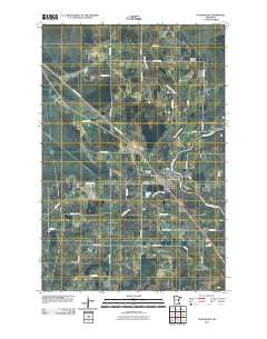 Floodwood Minnesota Historical topographic map, 1:24000 scale, 7.5 X 7.5 Minute, Year 2010