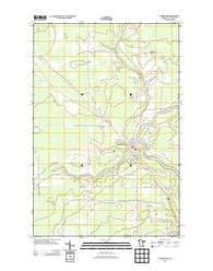Floodwood Minnesota Historical topographic map, 1:24000 scale, 7.5 X 7.5 Minute, Year 2013