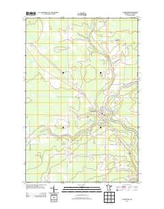 Floodwood Minnesota Historical topographic map, 1:24000 scale, 7.5 X 7.5 Minute, Year 2013