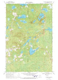 Floodwood Lake Minnesota Historical topographic map, 1:24000 scale, 7.5 X 7.5 Minute, Year 1969