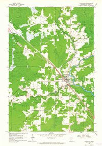 Floodwood Minnesota Historical topographic map, 1:24000 scale, 7.5 X 7.5 Minute, Year 1963