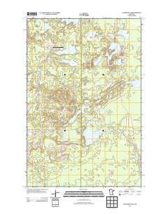 Floodwood Lake Minnesota Historical topographic map, 1:24000 scale, 7.5 X 7.5 Minute, Year 2013