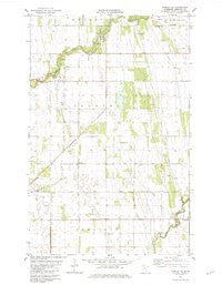 Florian SE Minnesota Historical topographic map, 1:24000 scale, 7.5 X 7.5 Minute, Year 1982