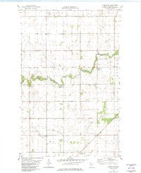 Florian SW Minnesota Historical topographic map, 1:24000 scale, 7.5 X 7.5 Minute, Year 1982