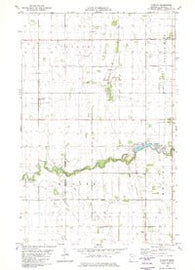 Florian Minnesota Historical topographic map, 1:24000 scale, 7.5 X 7.5 Minute, Year 1982