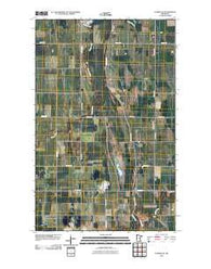 Florian NE Minnesota Historical topographic map, 1:24000 scale, 7.5 X 7.5 Minute, Year 2010