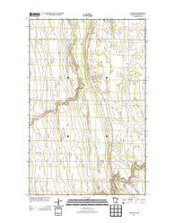 Florian NE Minnesota Historical topographic map, 1:24000 scale, 7.5 X 7.5 Minute, Year 2013