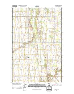 Florian NE Minnesota Historical topographic map, 1:24000 scale, 7.5 X 7.5 Minute, Year 2013