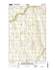 Florian SE Minnesota Current topographic map, 1:24000 scale, 7.5 X 7.5 Minute, Year 2016