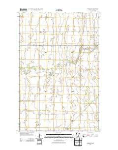Florian SW Minnesota Historical topographic map, 1:24000 scale, 7.5 X 7.5 Minute, Year 2013