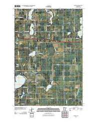 Forada Minnesota Historical topographic map, 1:24000 scale, 7.5 X 7.5 Minute, Year 2010