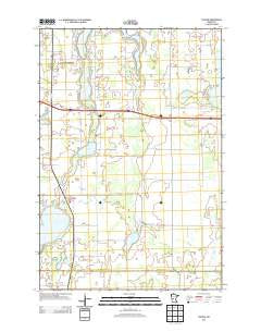 Forada Minnesota Historical topographic map, 1:24000 scale, 7.5 X 7.5 Minute, Year 2013
