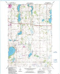 Forada Minnesota Historical topographic map, 1:24000 scale, 7.5 X 7.5 Minute, Year 1966