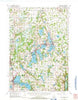 Forest Lake Minnesota Historical topographic map, 1:62500 scale, 15 X 15 Minute, Year 1955