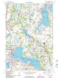Forest Lake Minnesota Historical topographic map, 1:24000 scale, 7.5 X 7.5 Minute, Year 1974