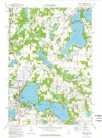 Forest Lake Minnesota Historical topographic map, 1:24000 scale, 7.5 X 7.5 Minute, Year 1974