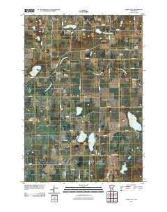 Forest City Minnesota Historical topographic map, 1:24000 scale, 7.5 X 7.5 Minute, Year 2010