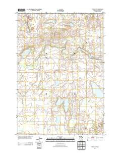 Forest City Minnesota Historical topographic map, 1:24000 scale, 7.5 X 7.5 Minute, Year 2013